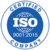 ISO certified company